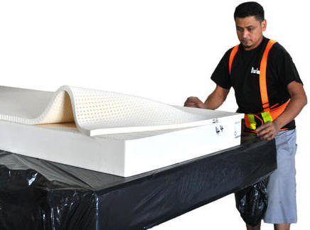 Anaheim natural organic latex mattress for adjustable beds